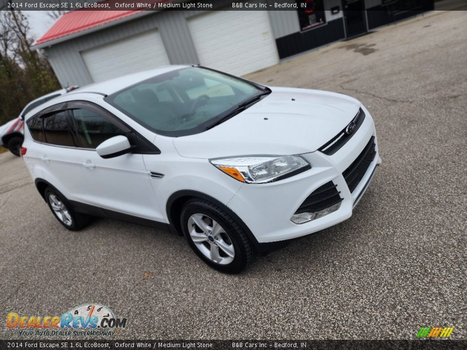 2014 Ford Escape SE 1.6L EcoBoost Oxford White / Medium Light Stone Photo #26