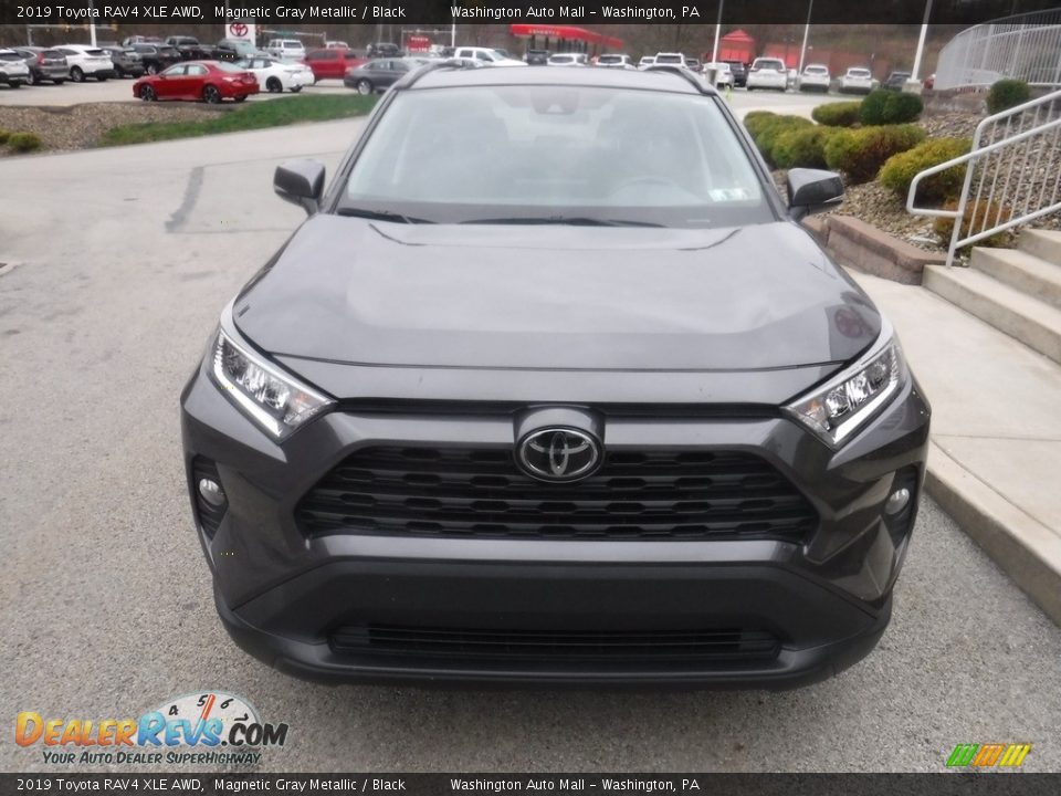 2019 Toyota RAV4 XLE AWD Magnetic Gray Metallic / Black Photo #12