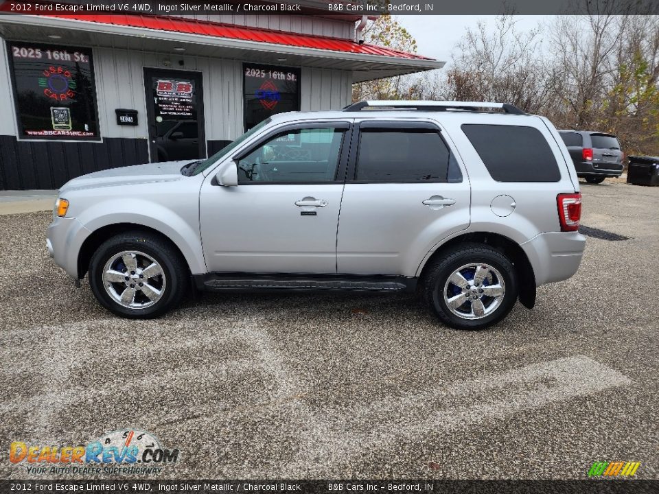 2012 Ford Escape Limited V6 4WD Ingot Silver Metallic / Charcoal Black Photo #2