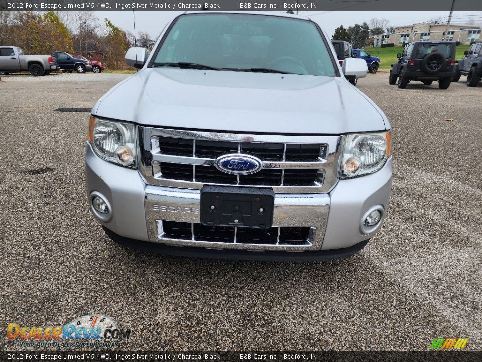 2012 Ford Escape Limited V6 4WD Ingot Silver Metallic / Charcoal Black Photo #8