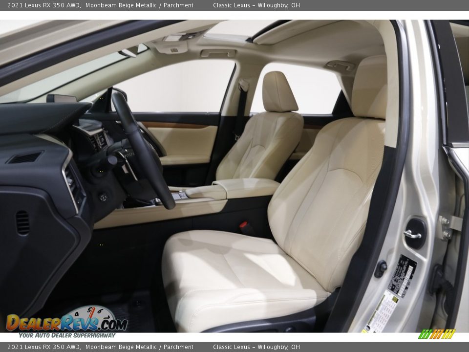 Front Seat of 2021 Lexus RX 350 AWD Photo #5