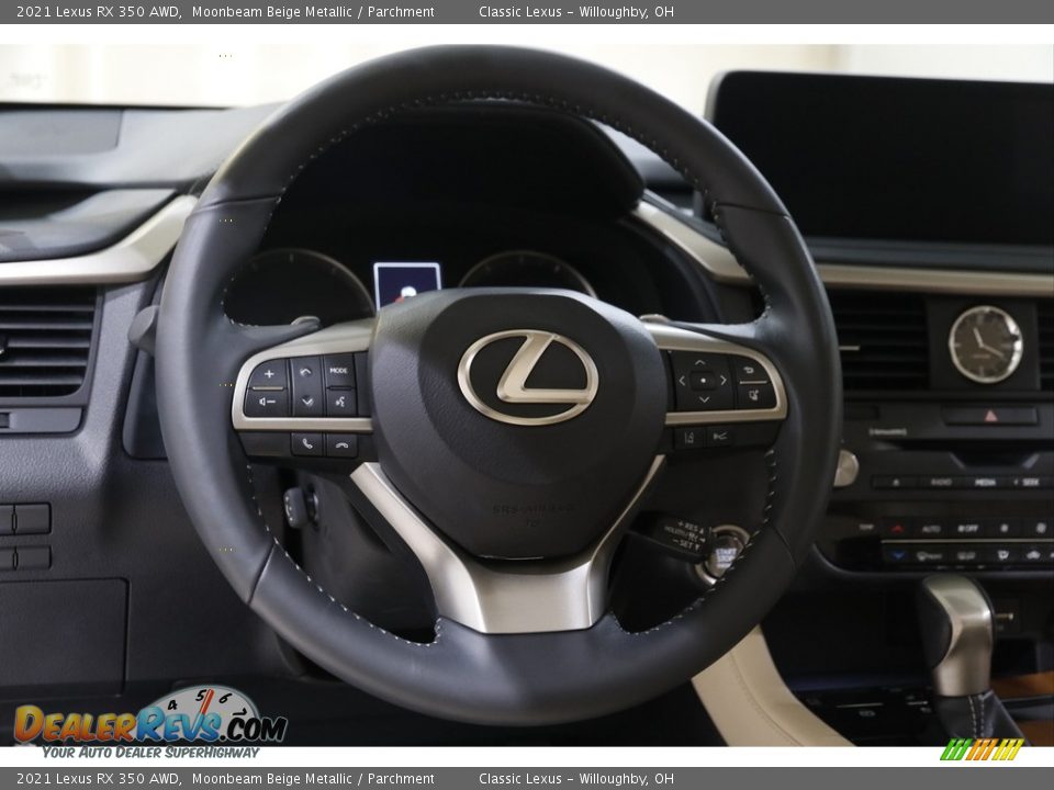 2021 Lexus RX 350 AWD Steering Wheel Photo #7