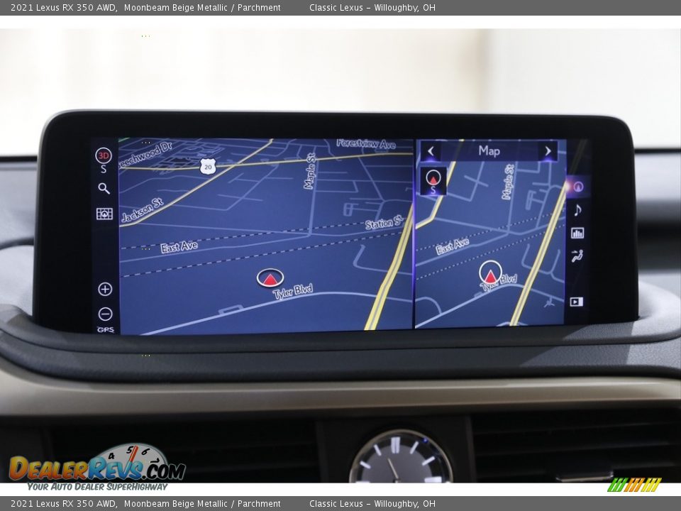 Navigation of 2021 Lexus RX 350 AWD Photo #10