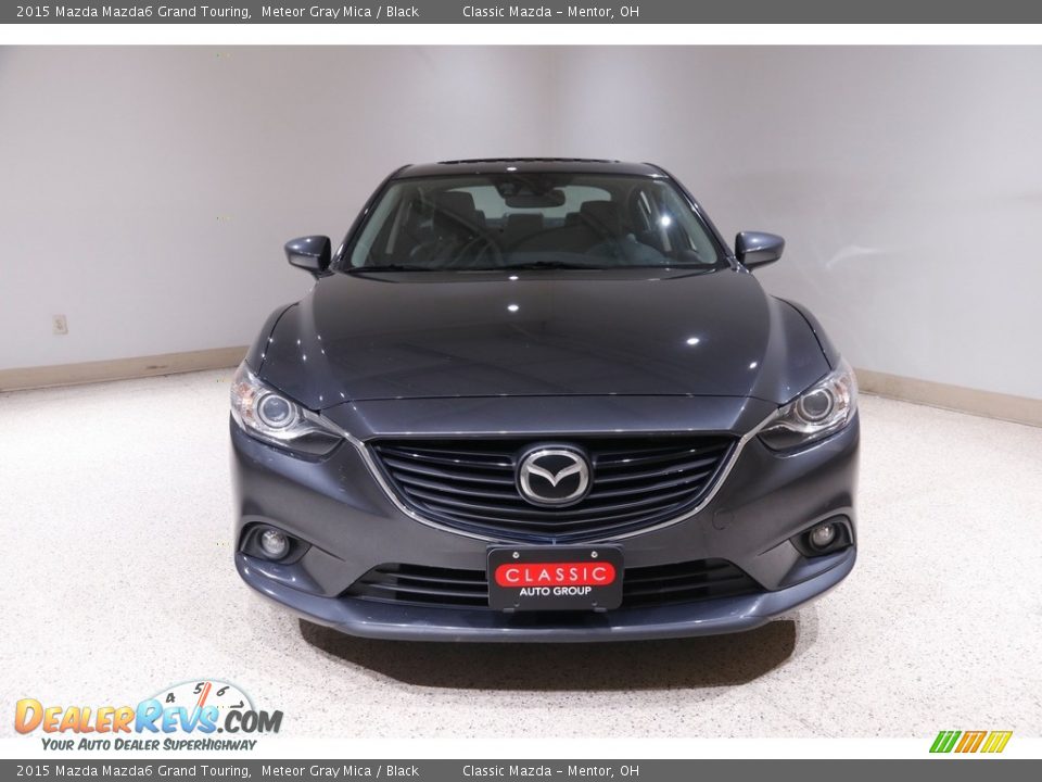 2015 Mazda Mazda6 Grand Touring Meteor Gray Mica / Black Photo #2