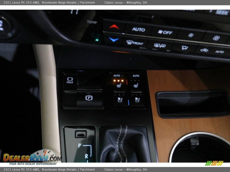2021 Lexus RX 350 AWD Moonbeam Beige Metallic / Parchment Photo #17