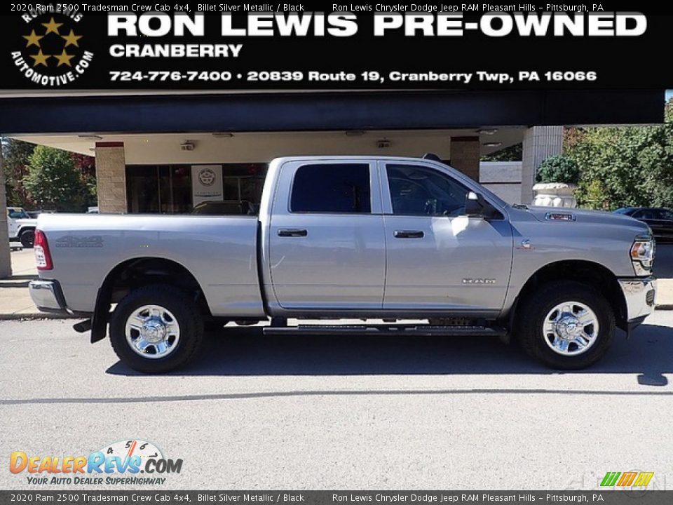 2020 Ram 2500 Tradesman Crew Cab 4x4 Billet Silver Metallic / Black Photo #1