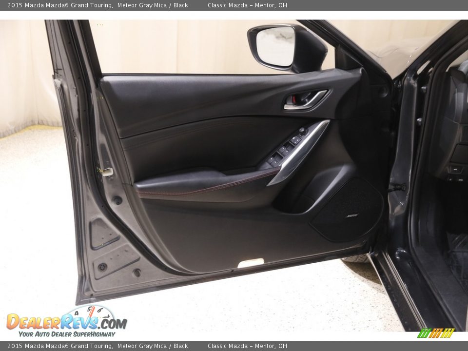 2015 Mazda Mazda6 Grand Touring Meteor Gray Mica / Black Photo #4