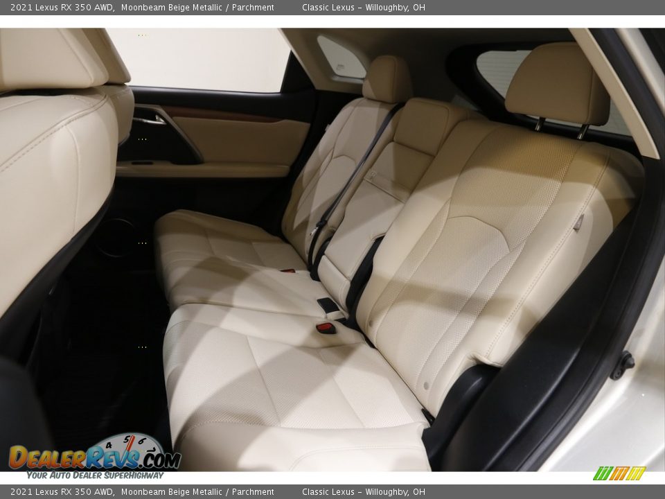 2021 Lexus RX 350 AWD Moonbeam Beige Metallic / Parchment Photo #20