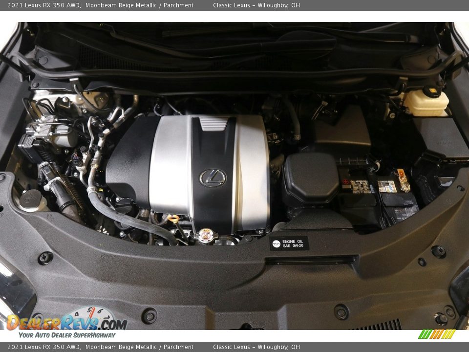 2021 Lexus RX 350 AWD 3.5 Liter DOHC 24-Valve VVT-i V6 Engine Photo #22