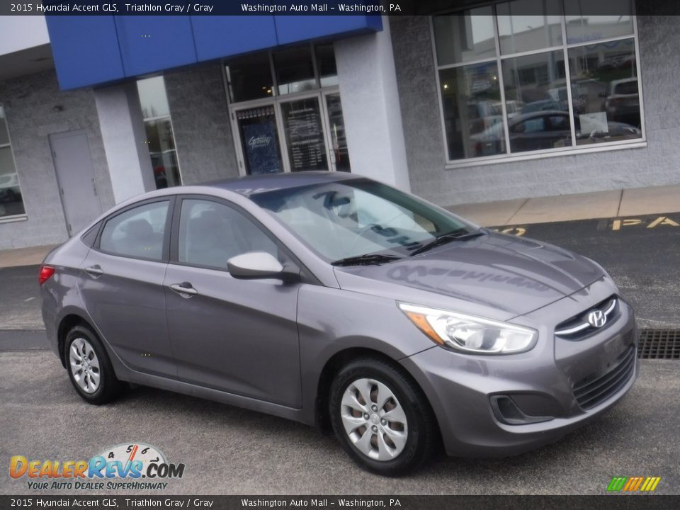 Front 3/4 View of 2015 Hyundai Accent GLS Photo #1