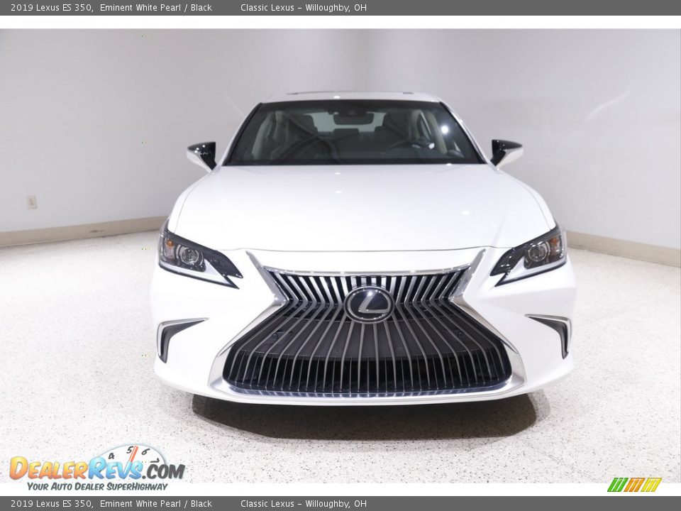 2019 Lexus ES 350 Eminent White Pearl / Black Photo #2