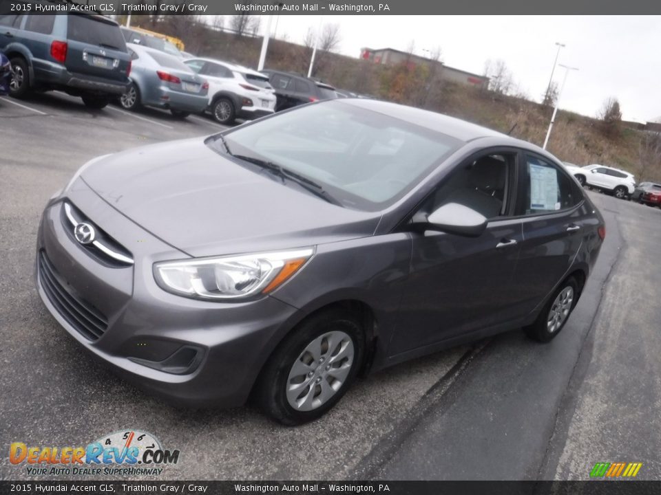 2015 Hyundai Accent GLS Triathlon Gray / Gray Photo #4