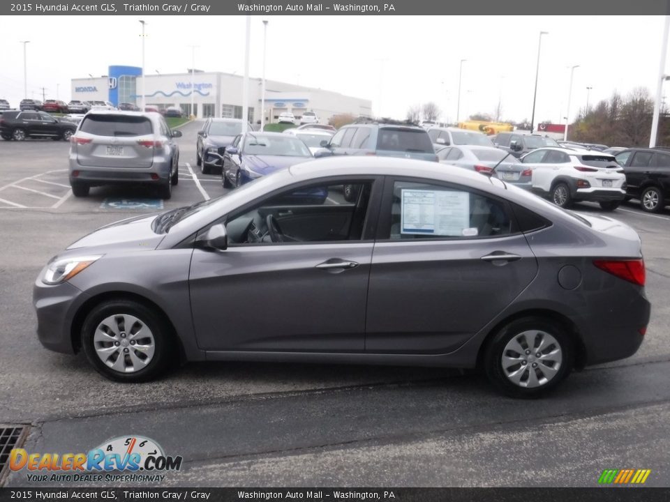 2015 Hyundai Accent GLS Triathlon Gray / Gray Photo #5