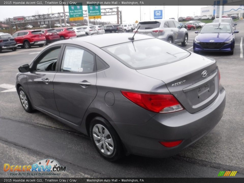 2015 Hyundai Accent GLS Triathlon Gray / Gray Photo #6