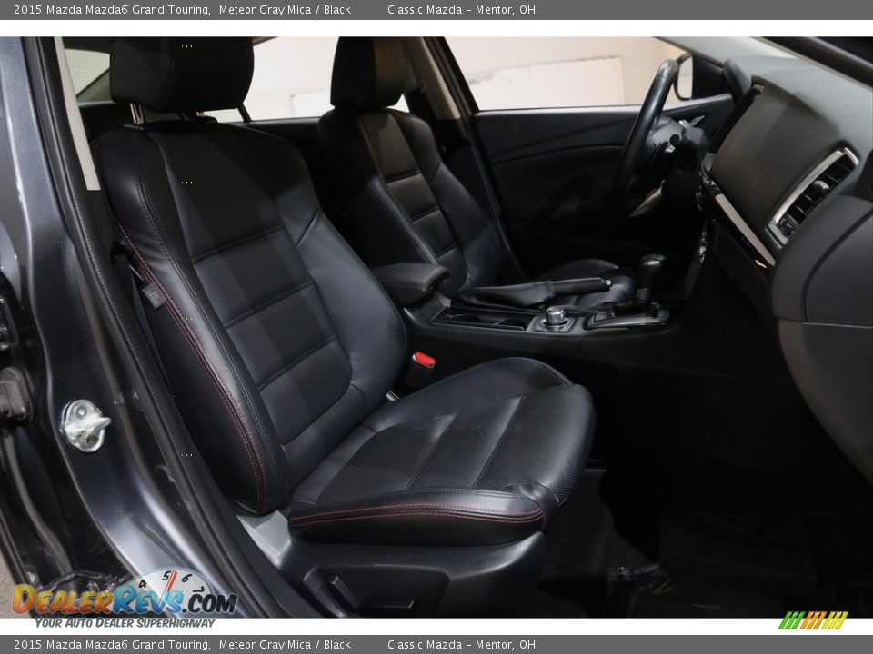 2015 Mazda Mazda6 Grand Touring Meteor Gray Mica / Black Photo #16