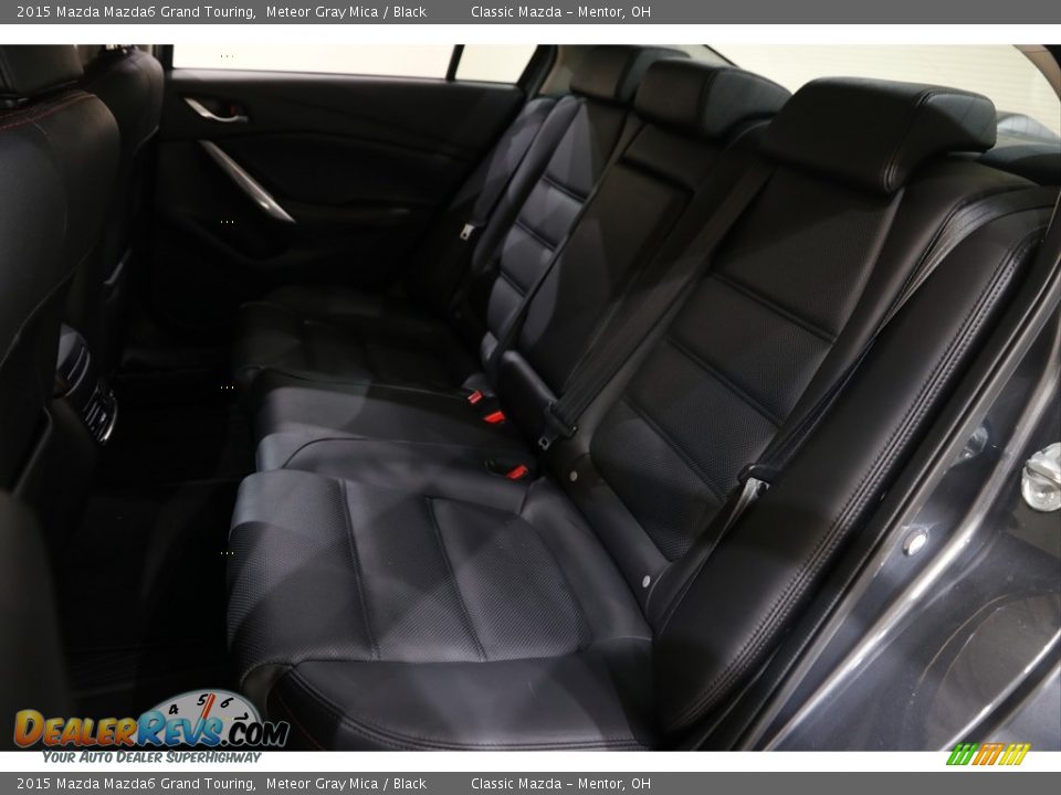 2015 Mazda Mazda6 Grand Touring Meteor Gray Mica / Black Photo #18