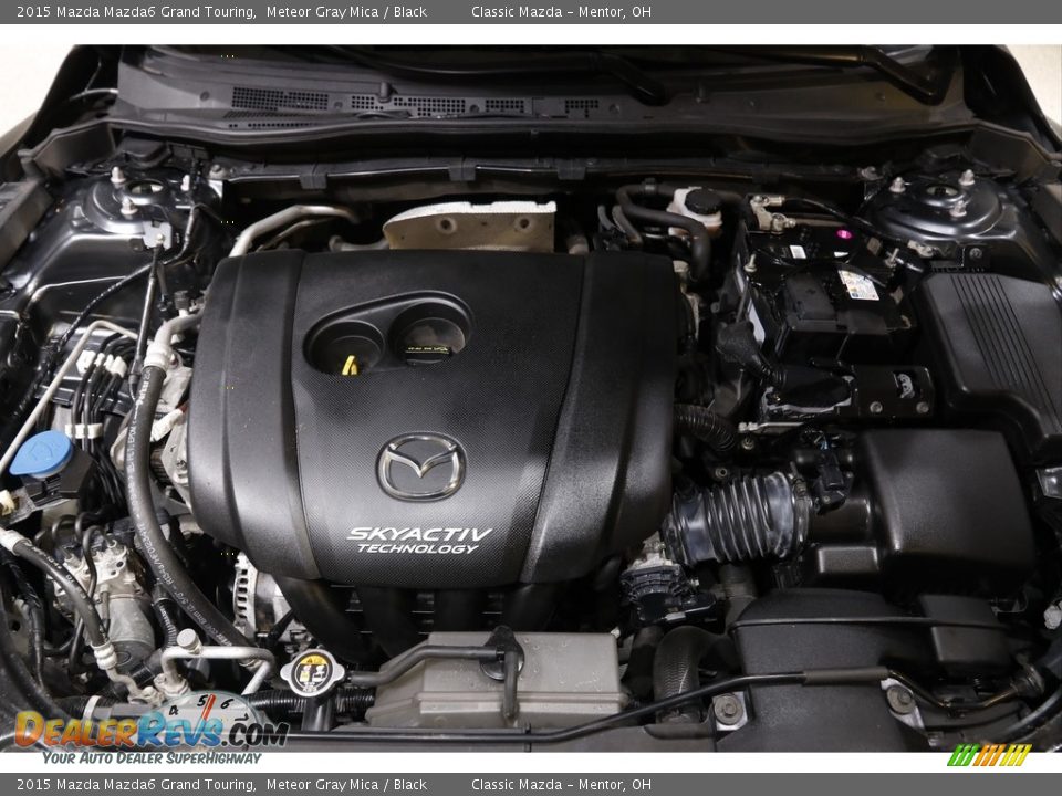 2015 Mazda Mazda6 Grand Touring Meteor Gray Mica / Black Photo #20