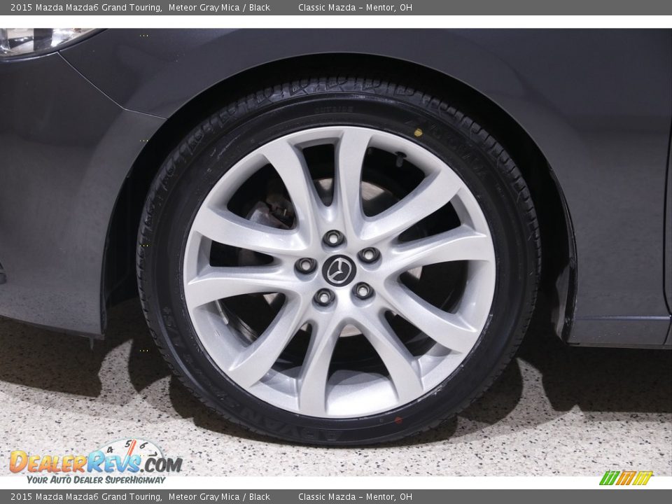 2015 Mazda Mazda6 Grand Touring Meteor Gray Mica / Black Photo #21