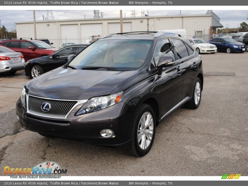 2010 Lexus RX 450h Hybrid Truffle Brown Mica / Parchment/Brown Walnut Photo #1