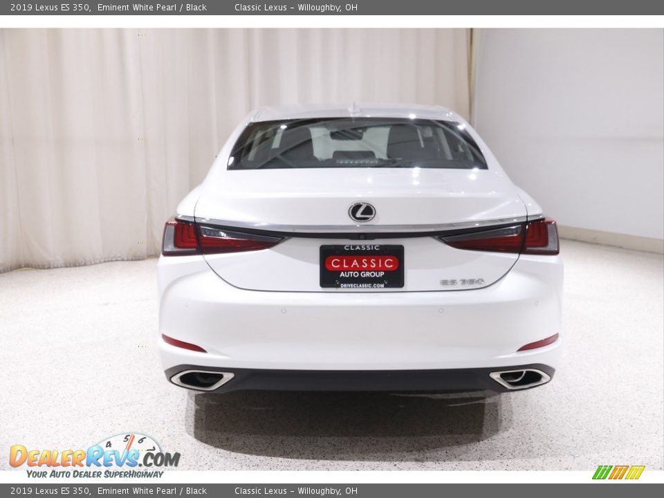 2019 Lexus ES 350 Eminent White Pearl / Black Photo #21