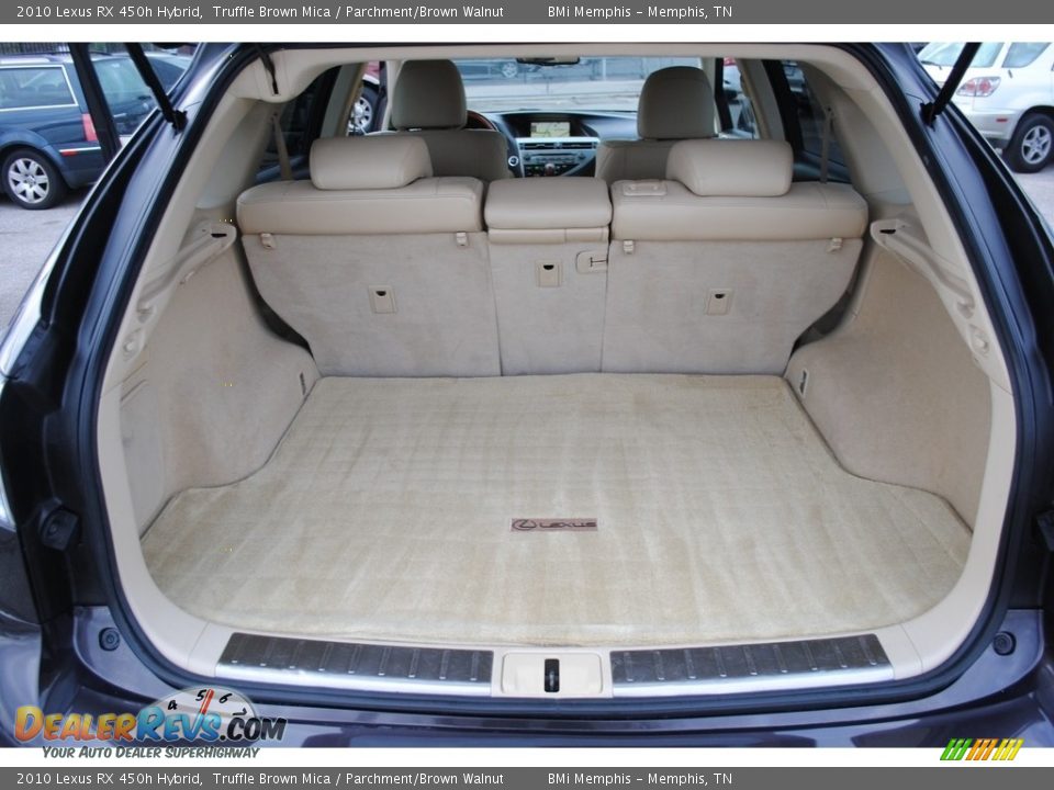 2010 Lexus RX 450h Hybrid Truffle Brown Mica / Parchment/Brown Walnut Photo #26