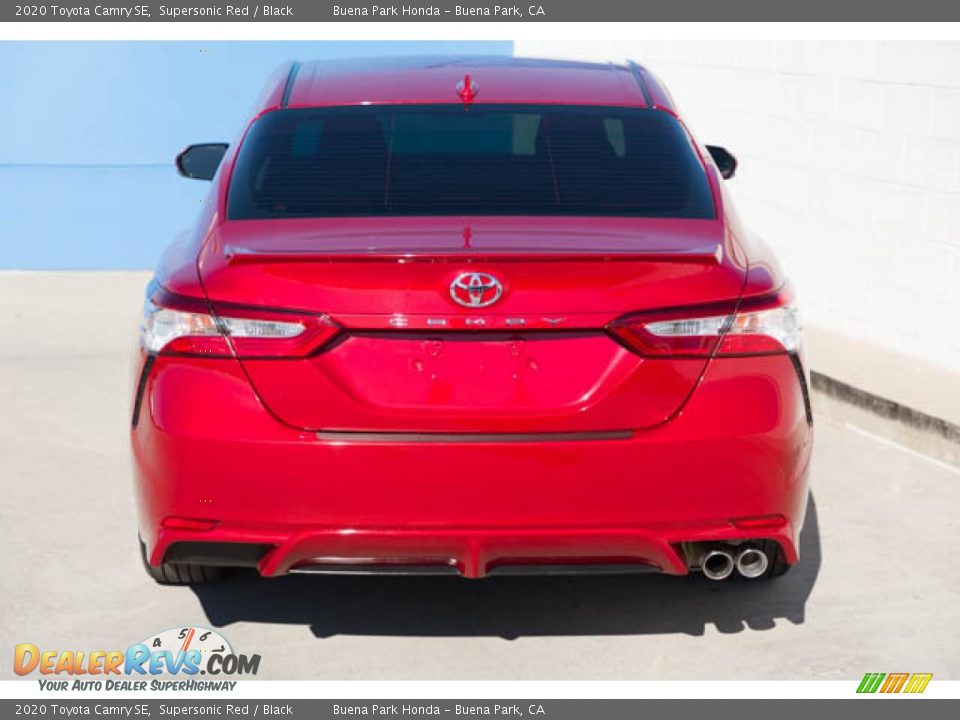 2020 Toyota Camry SE Supersonic Red / Black Photo #11