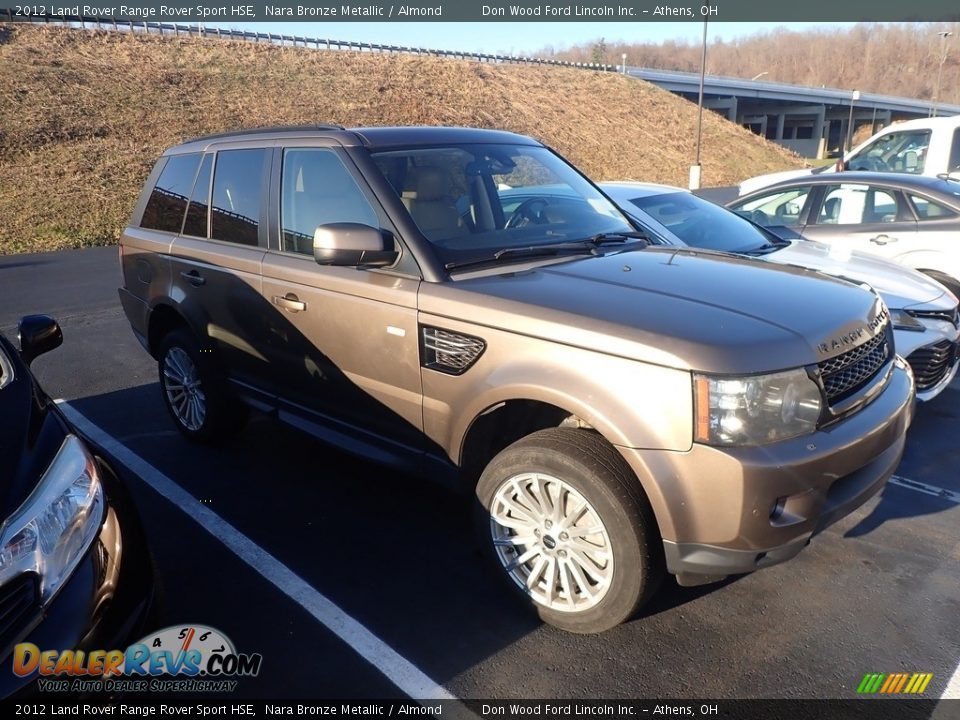 2012 Land Rover Range Rover Sport HSE Nara Bronze Metallic / Almond Photo #2