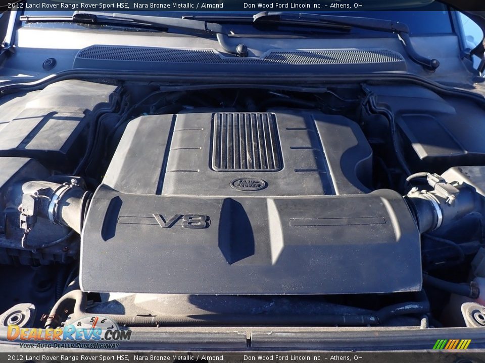 2012 Land Rover Range Rover Sport HSE Nara Bronze Metallic / Almond Photo #5