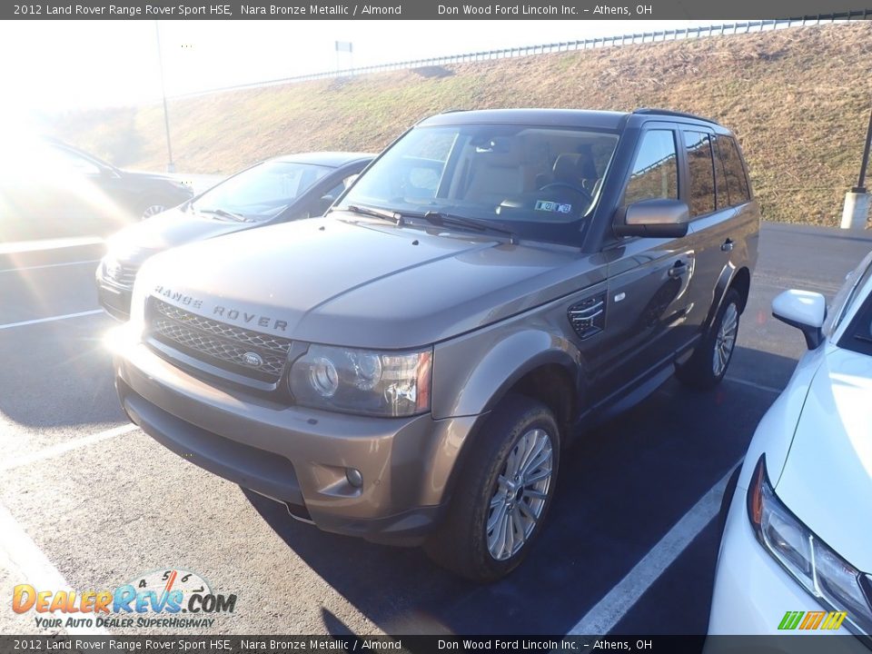 2012 Land Rover Range Rover Sport HSE Nara Bronze Metallic / Almond Photo #7