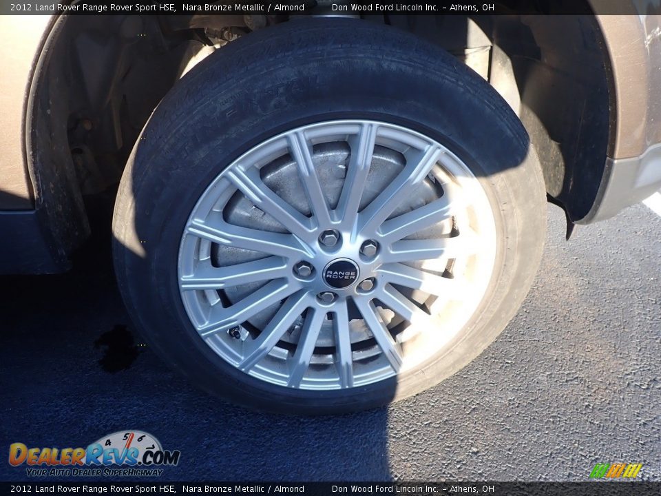 2012 Land Rover Range Rover Sport HSE Nara Bronze Metallic / Almond Photo #11