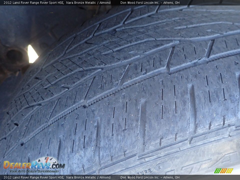 2012 Land Rover Range Rover Sport HSE Nara Bronze Metallic / Almond Photo #12