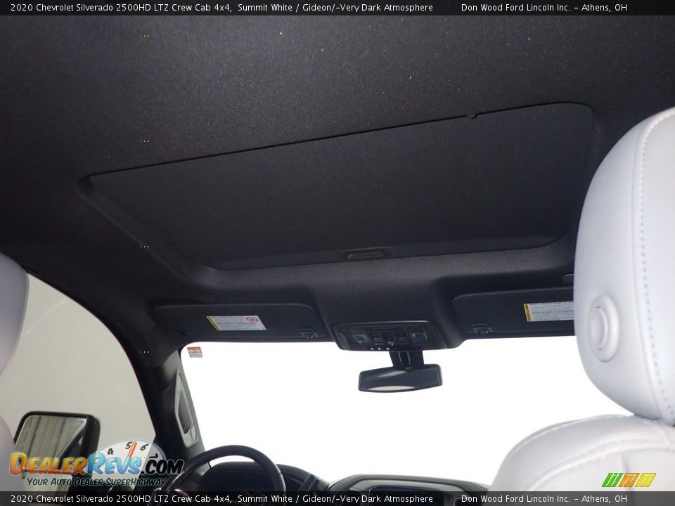 2020 Chevrolet Silverado 2500HD LTZ Crew Cab 4x4 Summit White / Gideon/­Very Dark Atmosphere Photo #2