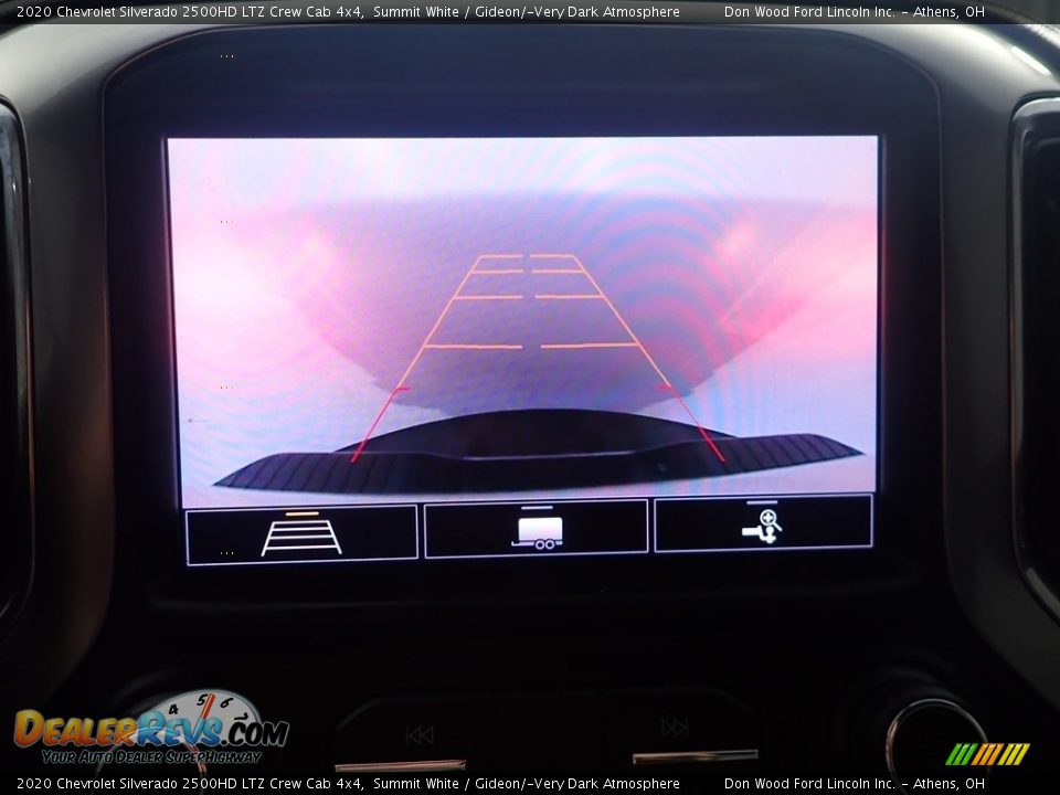 2020 Chevrolet Silverado 2500HD LTZ Crew Cab 4x4 Summit White / Gideon/­Very Dark Atmosphere Photo #4