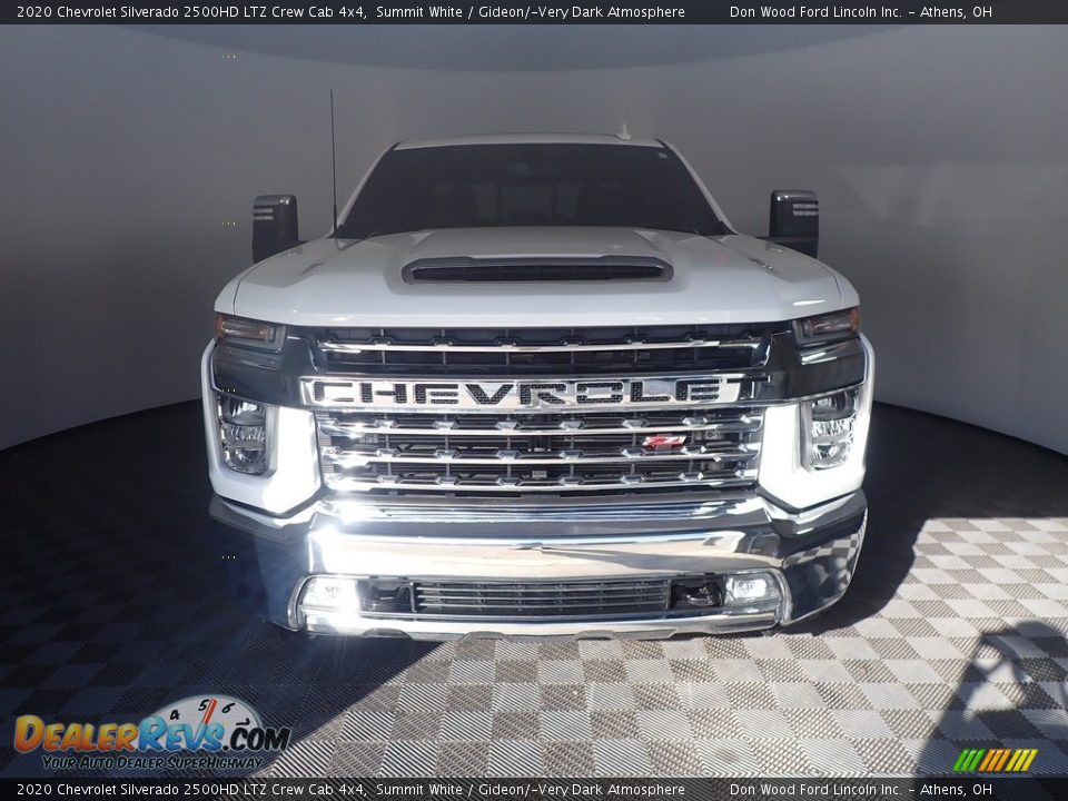 2020 Chevrolet Silverado 2500HD LTZ Crew Cab 4x4 Summit White / Gideon/­Very Dark Atmosphere Photo #7