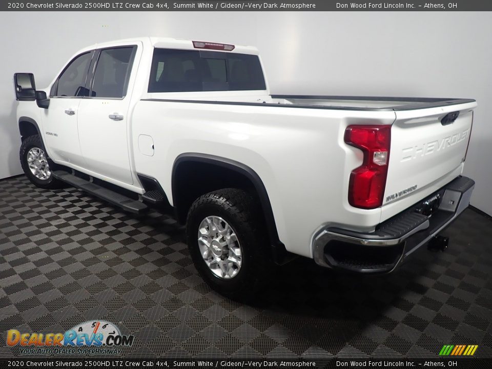 2020 Chevrolet Silverado 2500HD LTZ Crew Cab 4x4 Summit White / Gideon/­Very Dark Atmosphere Photo #14
