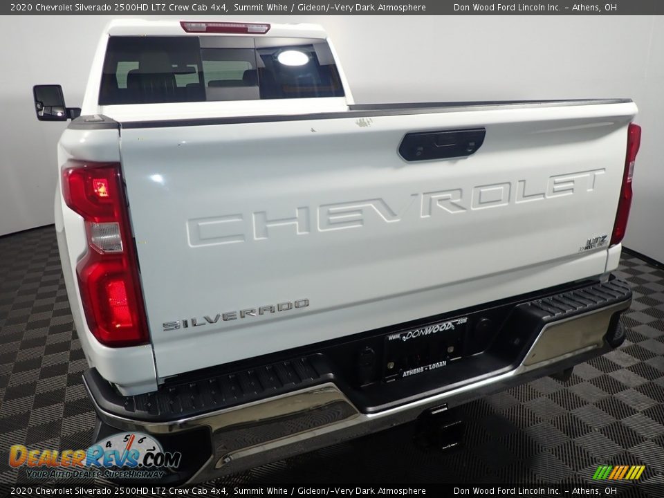 2020 Chevrolet Silverado 2500HD LTZ Crew Cab 4x4 Summit White / Gideon/­Very Dark Atmosphere Photo #15