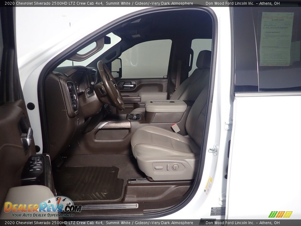 2020 Chevrolet Silverado 2500HD LTZ Crew Cab 4x4 Summit White / Gideon/­Very Dark Atmosphere Photo #21
