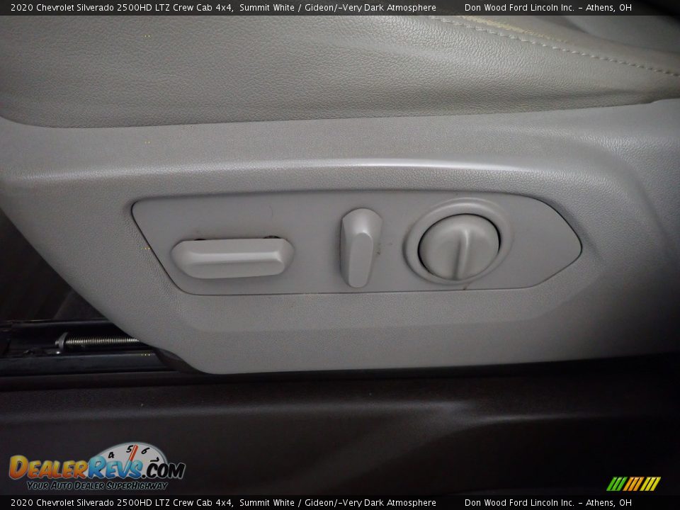 2020 Chevrolet Silverado 2500HD LTZ Crew Cab 4x4 Summit White / Gideon/­Very Dark Atmosphere Photo #22