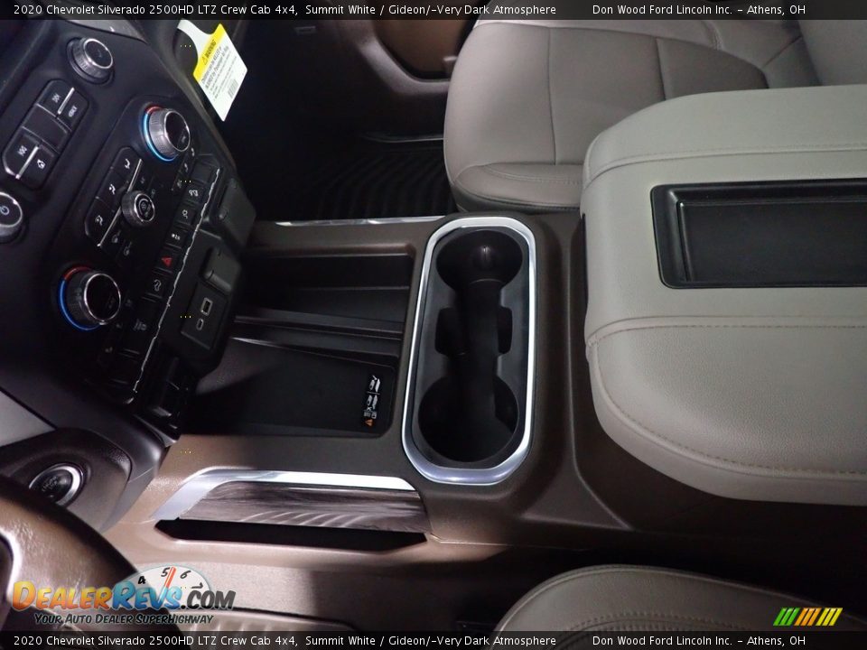 2020 Chevrolet Silverado 2500HD LTZ Crew Cab 4x4 Summit White / Gideon/­Very Dark Atmosphere Photo #31