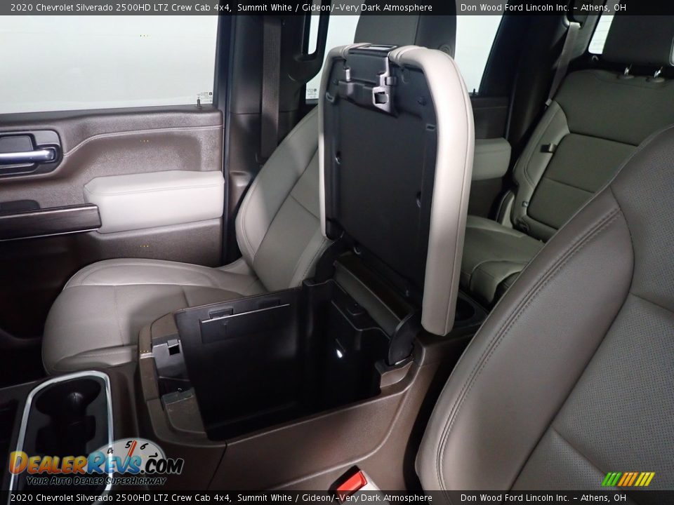 2020 Chevrolet Silverado 2500HD LTZ Crew Cab 4x4 Summit White / Gideon/­Very Dark Atmosphere Photo #32