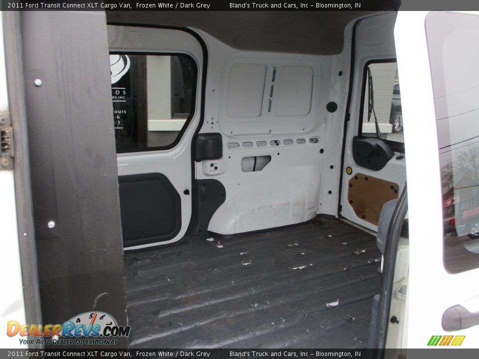 2011 Ford Transit Connect XLT Cargo Van Frozen White / Dark Grey Photo #8