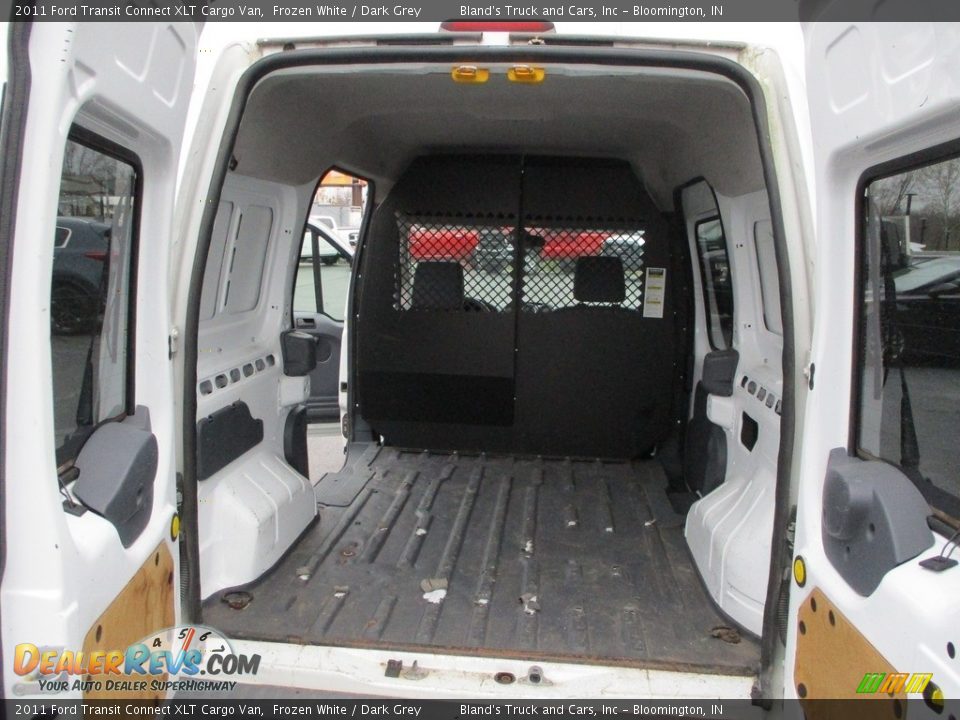 2011 Ford Transit Connect XLT Cargo Van Frozen White / Dark Grey Photo #9