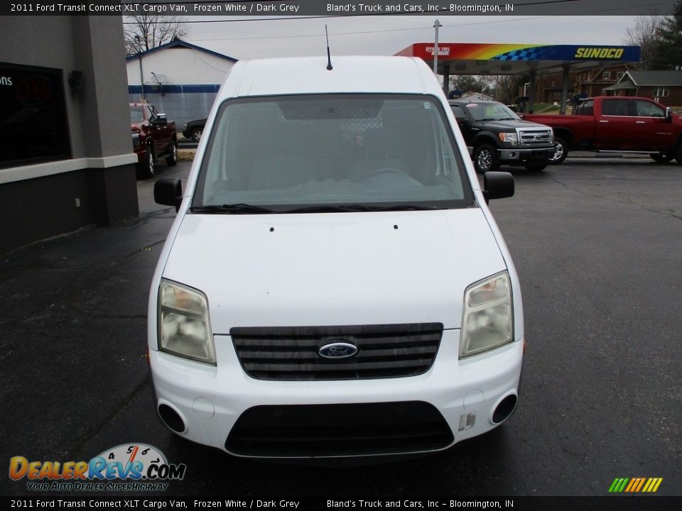 2011 Ford Transit Connect XLT Cargo Van Frozen White / Dark Grey Photo #19