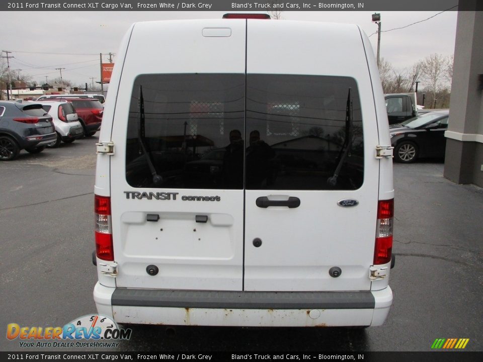 2011 Ford Transit Connect XLT Cargo Van Frozen White / Dark Grey Photo #21