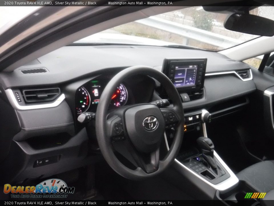 2020 Toyota RAV4 XLE AWD Silver Sky Metallic / Black Photo #19