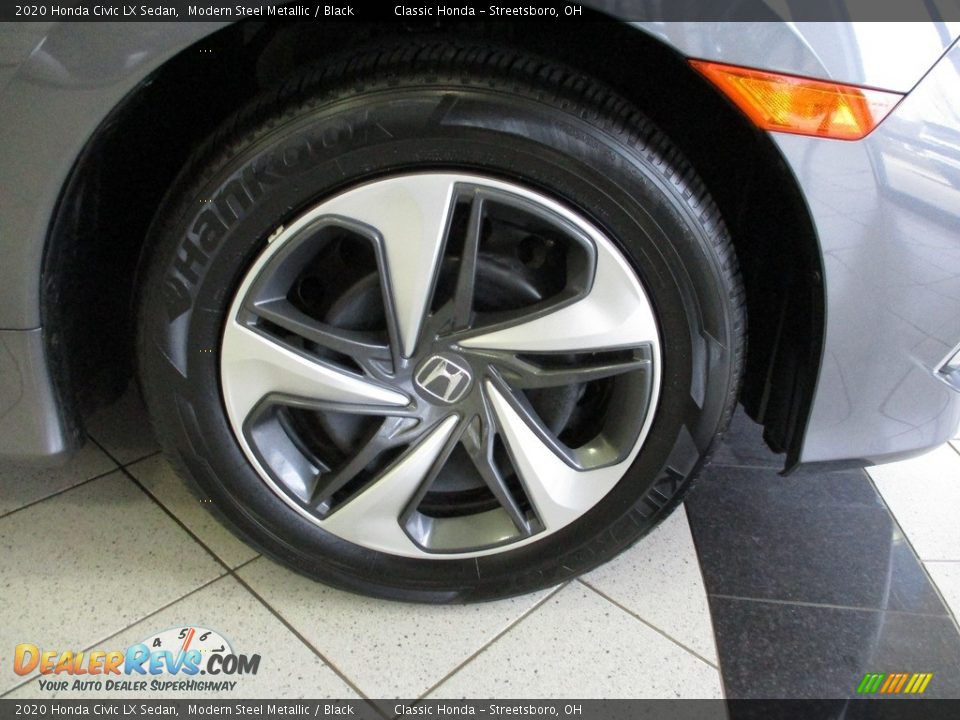 2020 Honda Civic LX Sedan Modern Steel Metallic / Black Photo #5