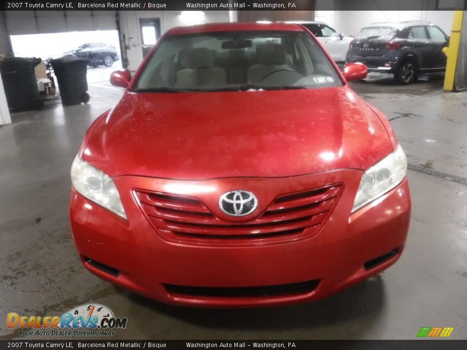 2007 Toyota Camry LE Barcelona Red Metallic / Bisque Photo #3