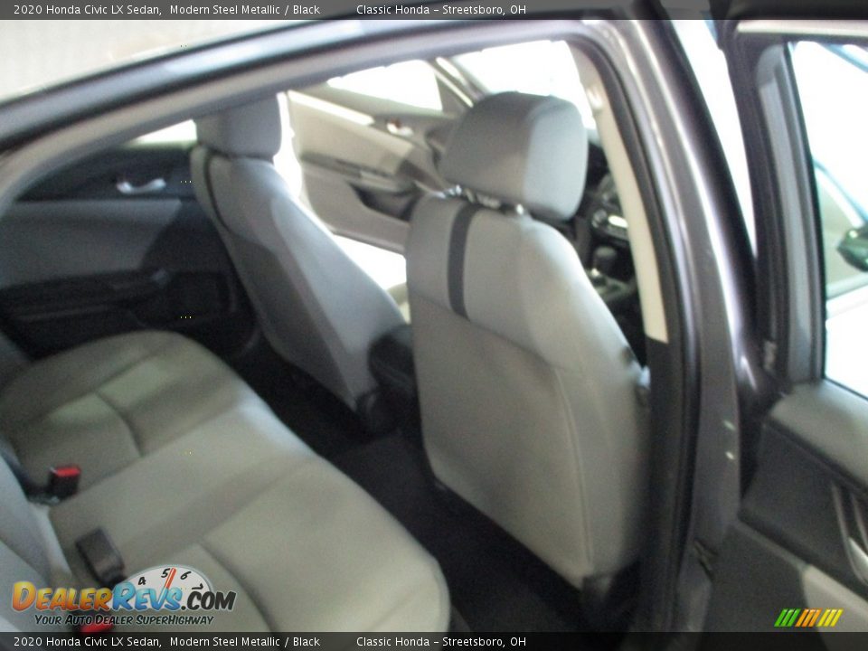 2020 Honda Civic LX Sedan Modern Steel Metallic / Black Photo #18
