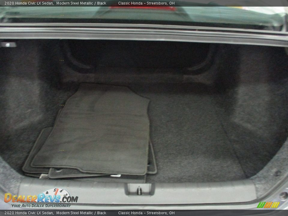 2020 Honda Civic LX Sedan Modern Steel Metallic / Black Photo #20
