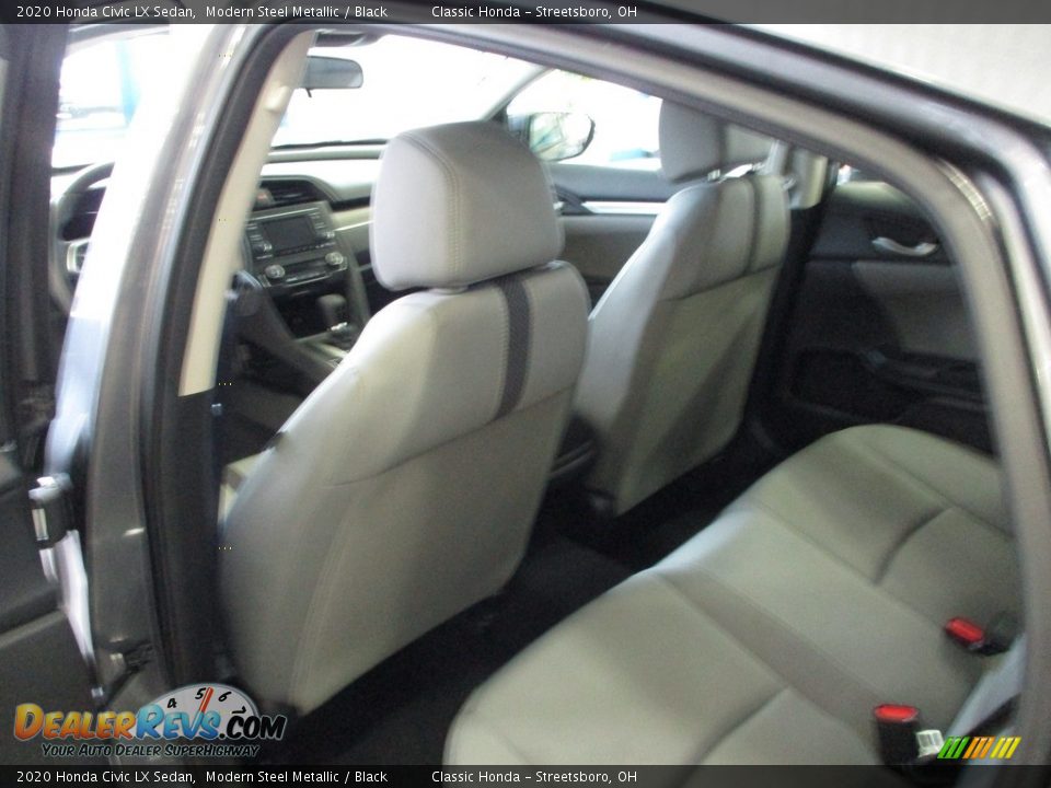 2020 Honda Civic LX Sedan Modern Steel Metallic / Black Photo #23